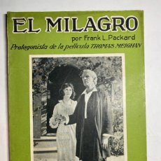 Cine: EL MILAGRO - PACKARD ,FRANK L