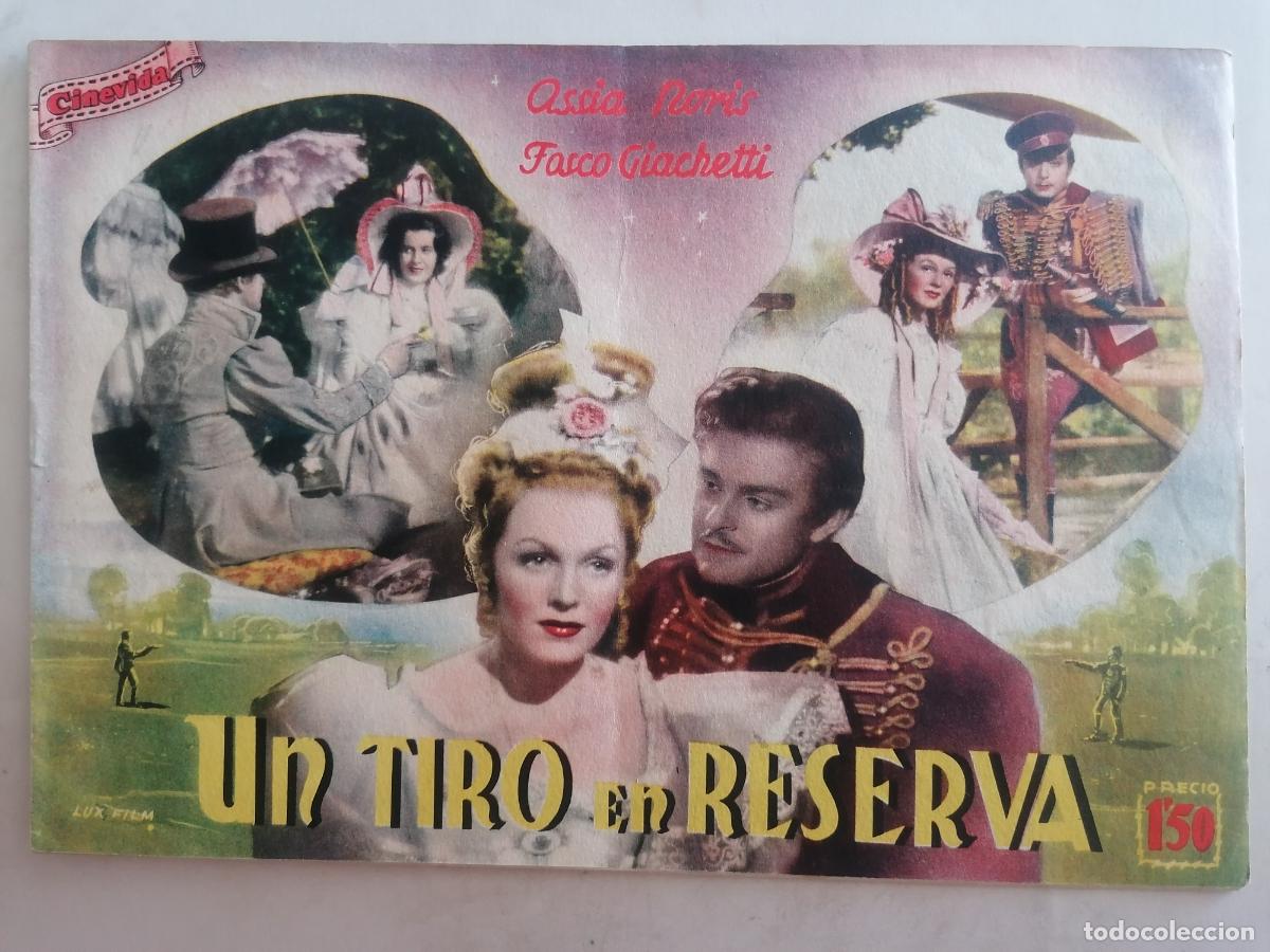 Cin&eacute;ma: CINEVIDA-UN TIRO EN RESERVA CON ASSIA NORIS, EDITA HISPANO AMERICANA DE EDICIONES