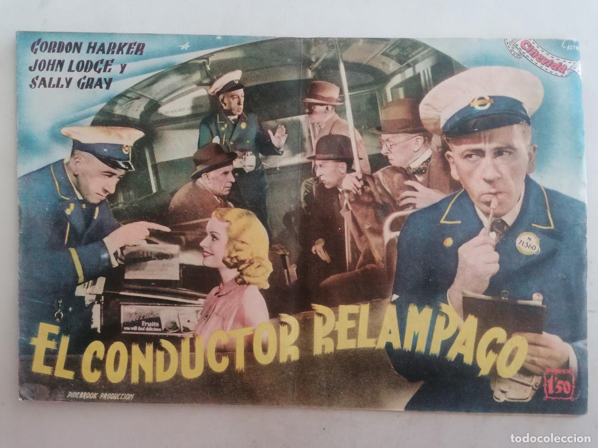 Cin&eacute;ma: CINEVIDA-EL CONDUCTOR RELAMPAGO CON GORDON HARKER, EDITA HISPANO AMERICANA DE EDICIONES