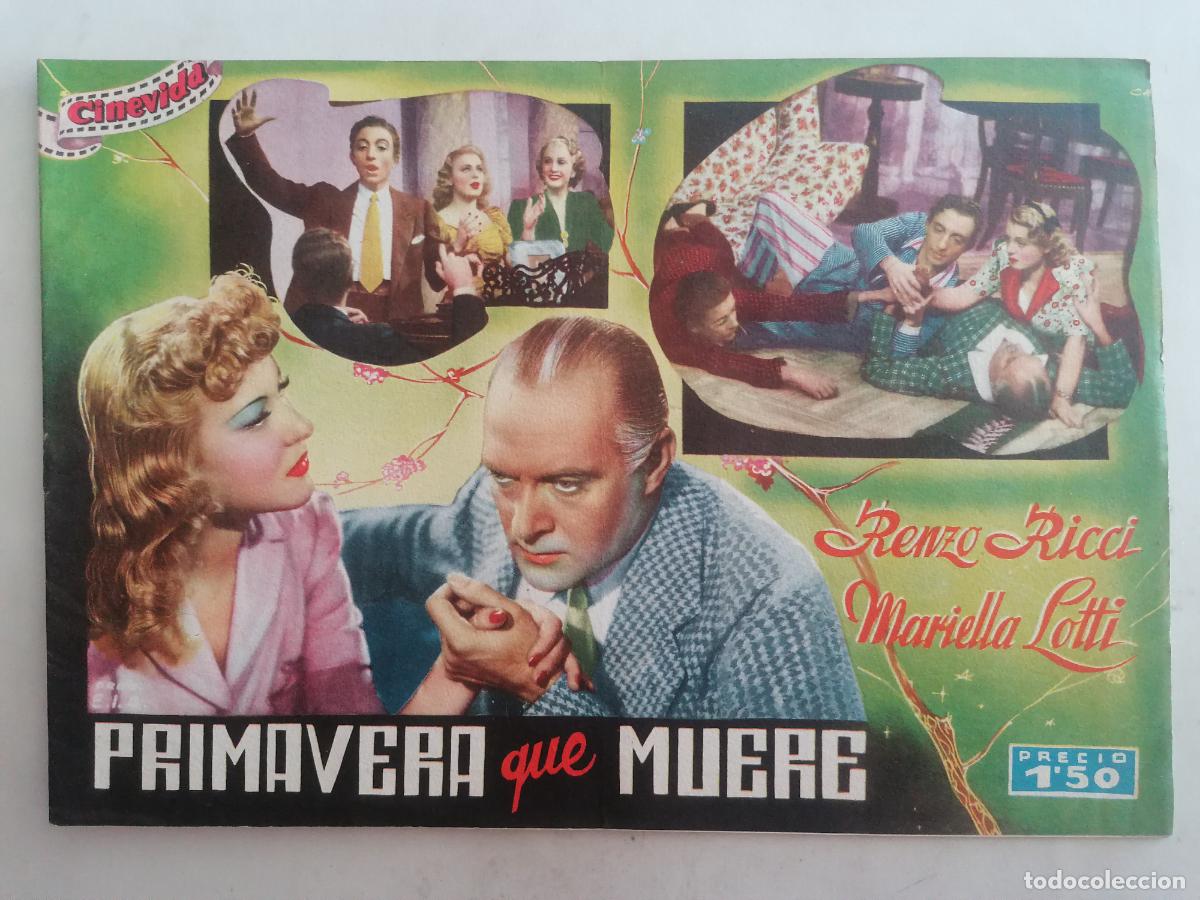 Cin&eacute;ma: CINEVIDA-PRIMAVERA QUE MUERE CON RENZO RICCI, EDITA HISPANO AMERICANA DE EDICIONES