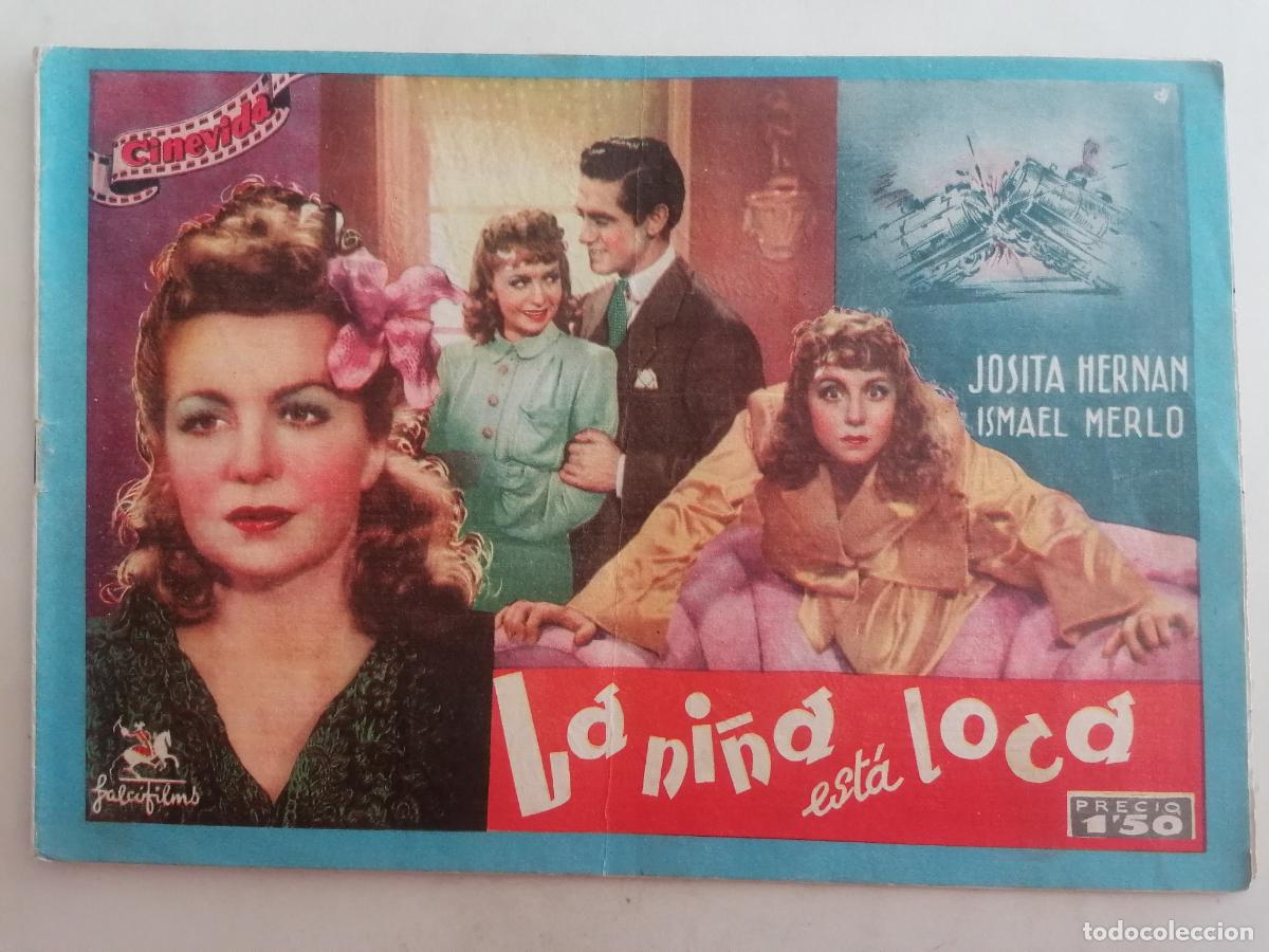 Cin&eacute;ma: CINEVIDA-LA NI&Ntilde;A ESTA LOCA CON JOSITA HERNAN Y ISMAEL MERLO, EDITA HISPANO AMERICANA DE EDICIONES