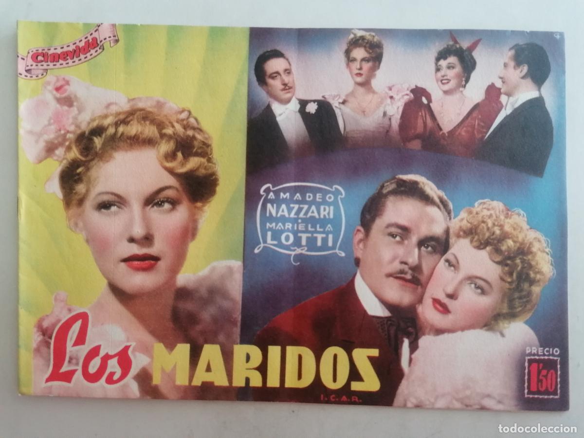 Cin&eacute;ma: CINEVIDA-LOS MARIDOS CON AMADEO NAZZARI Y MARIELLA LOTTI, EDITA HISPANO AMERICANA DE EDICIONES