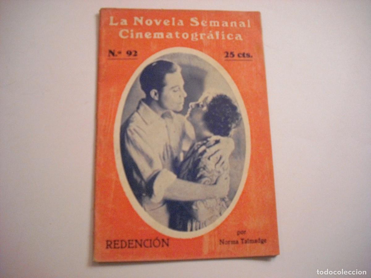 Cin&eacute;ma: LA NOVELA SEMANAL CINEMATOGRAFICA N. 92 , REDENCION