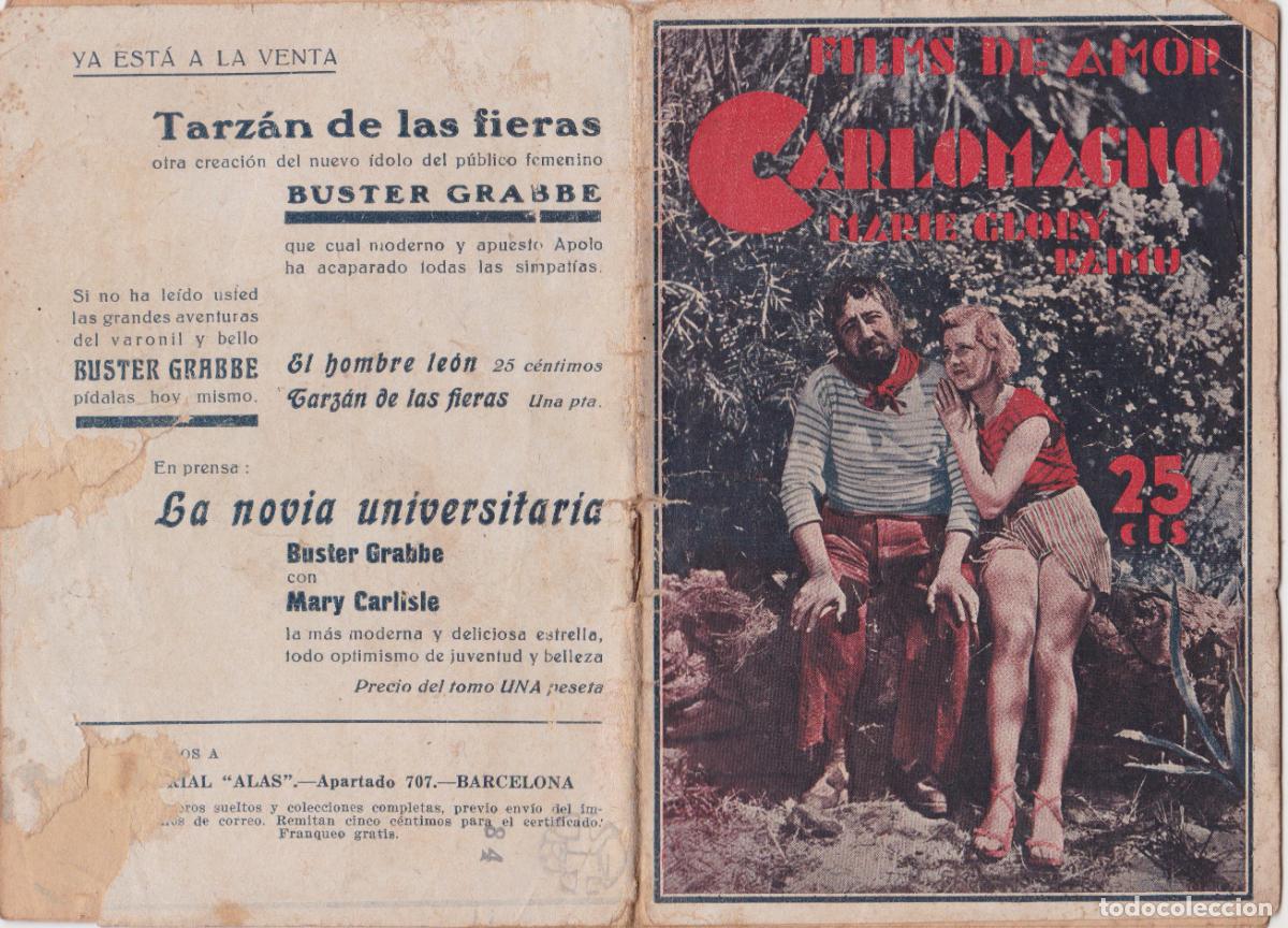 Cin&eacute;ma: FILMS DE AMOR &ndash; CARLOMAGNO &ndash; N&ordm;343