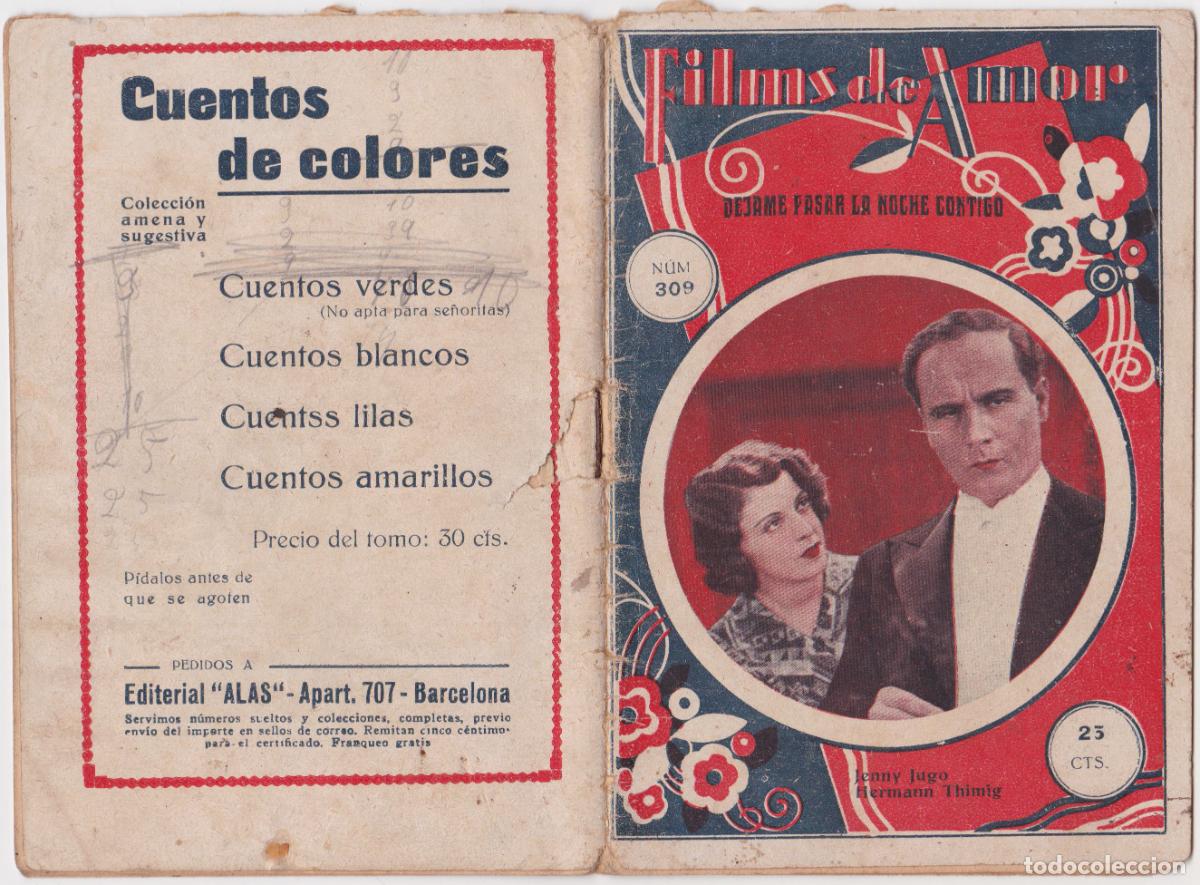 Cin&eacute;ma: FILMS DE AMOR &ndash; DEJAME PASAR LA NOCHE CONTIGO &ndash; N&ordm;309