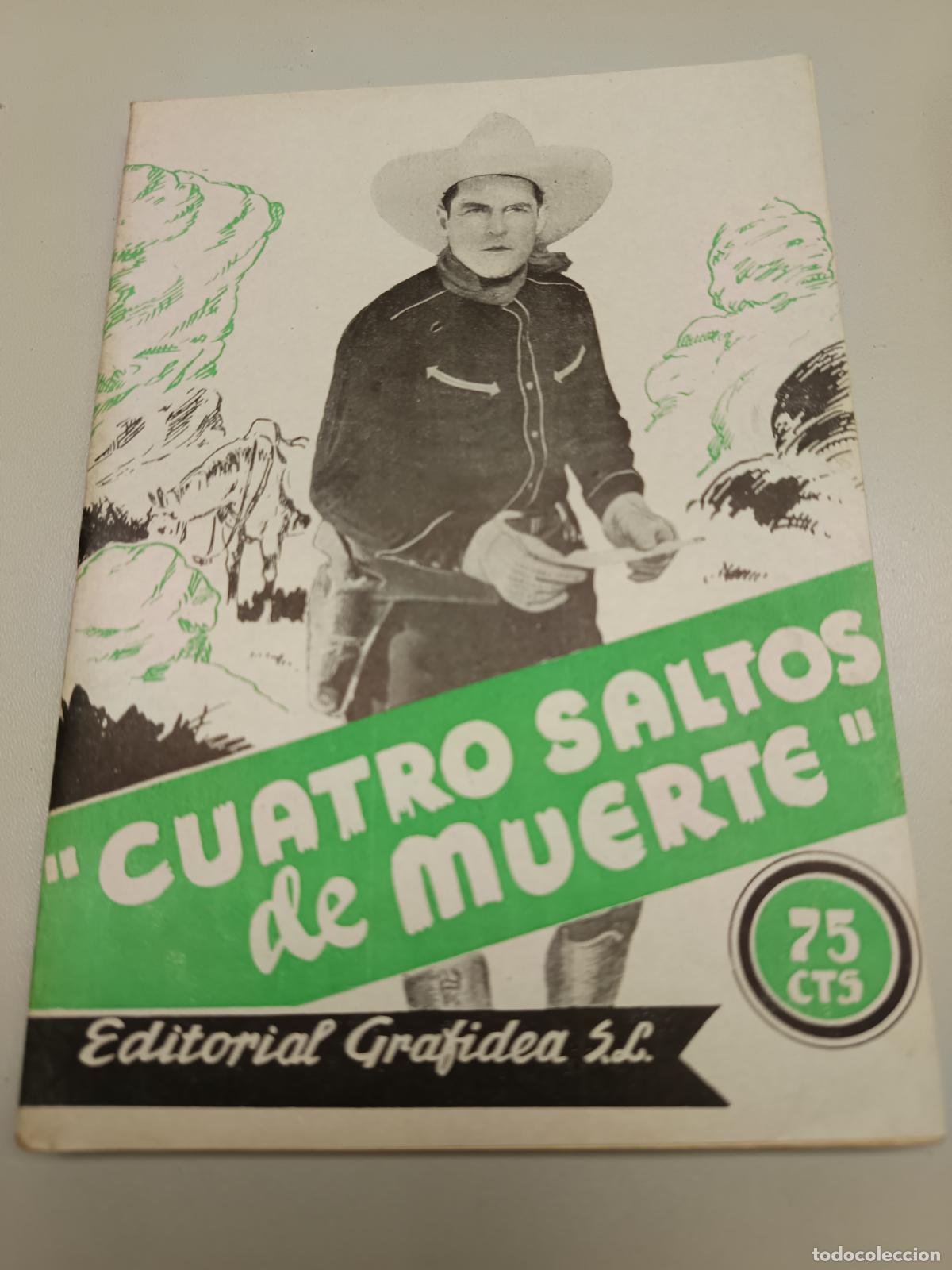 Cin&eacute;ma: CUATRO SALTOS DE MUERTE, KEN MAYNARD, EDIT GRAFIDEA, NOVELA CABALLISTA, NARRACION J. CANELLAS CASALS