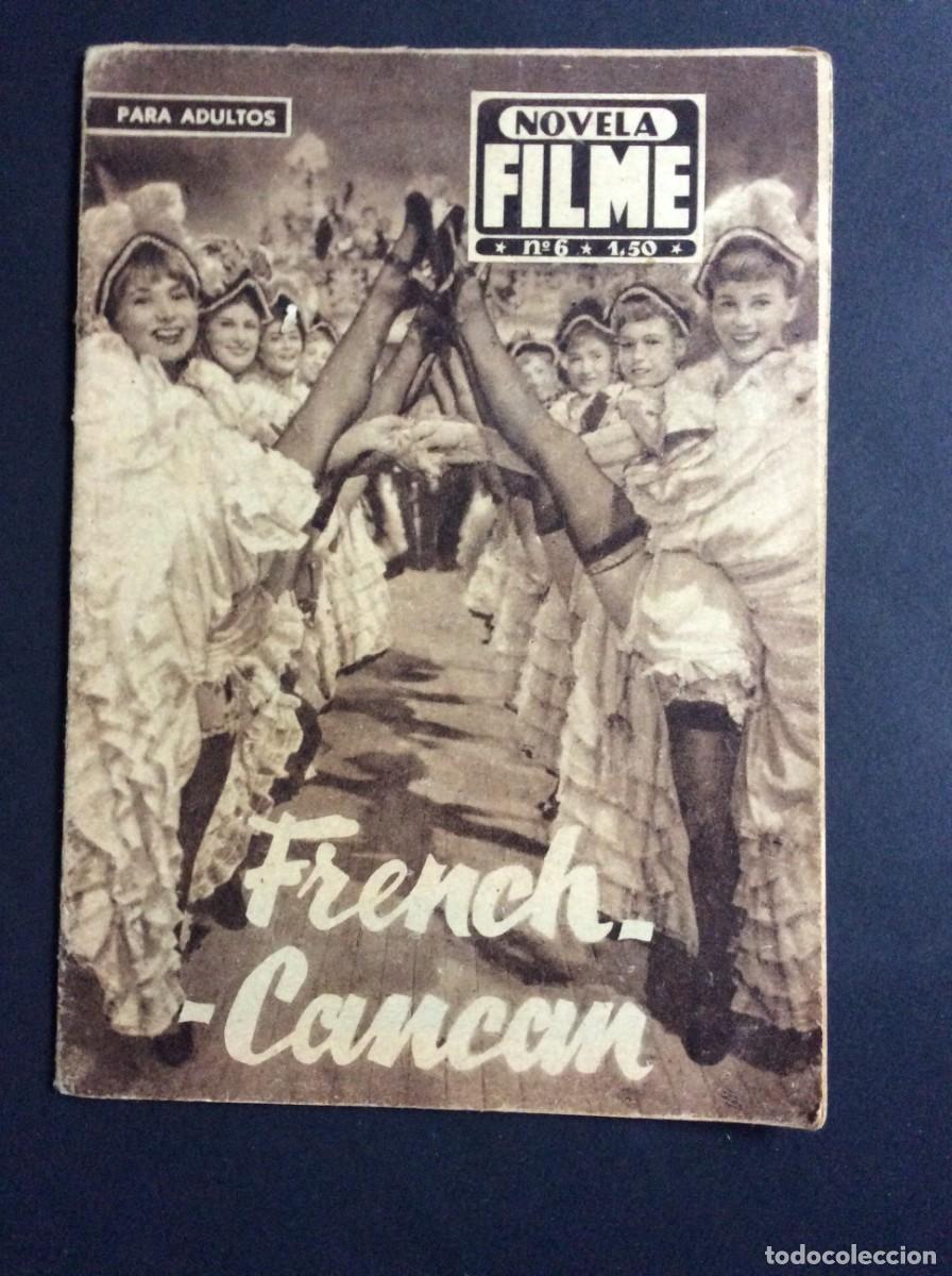 Cin&eacute;ma: Novela Filme. French - Cancan. Con Maria F&eacute;lix y Jean Gabin, 1956. En portug. Escaso