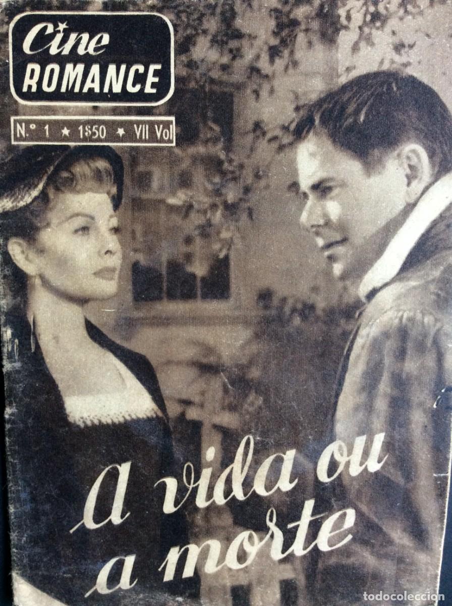 Cin&eacute;ma: Cine - Romance ( fotos de actores o presentaci&oacute;n de una pel&iacute;cula en la contraportada )