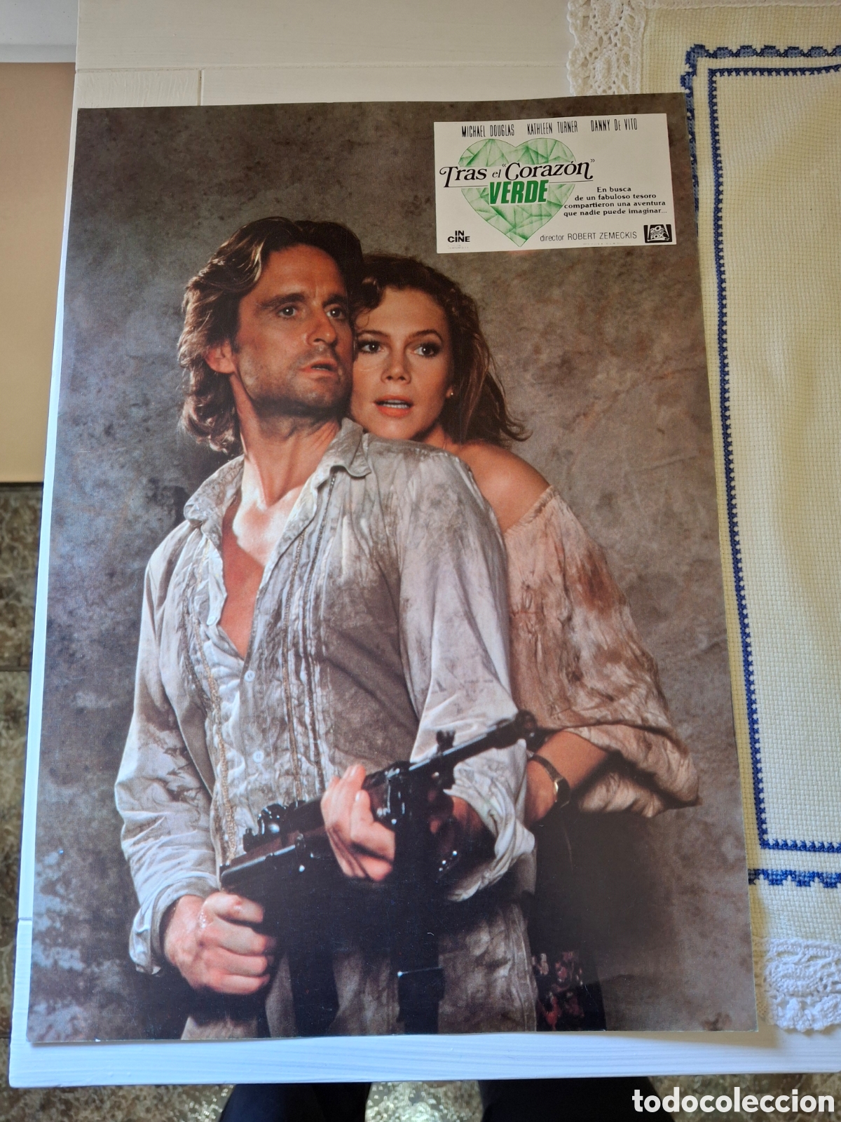 Cin&eacute;ma: Tras el corazon verde - foto original cartelera ant&iacute;guo