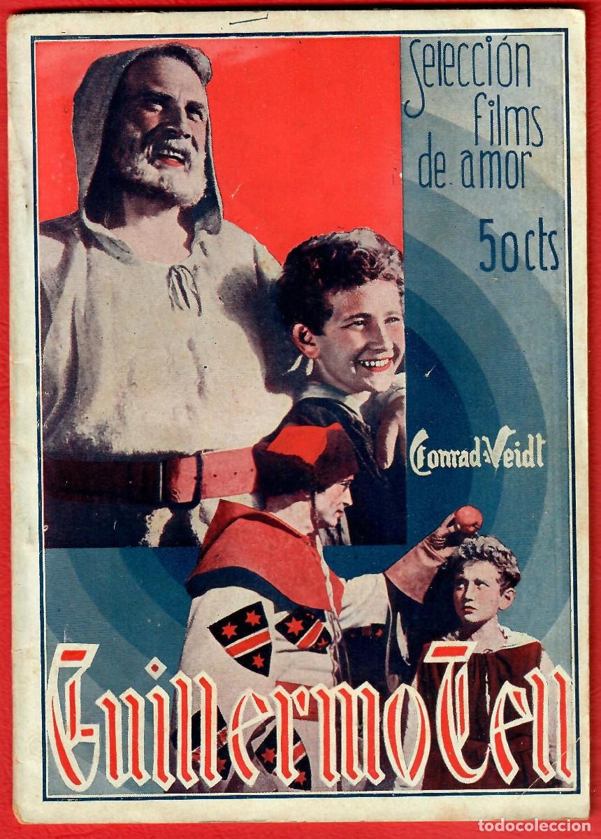 Cinema: Original de epoca - GUILLERMO TELL - Selecci&oacute;n Films de amor - Editorial Alas