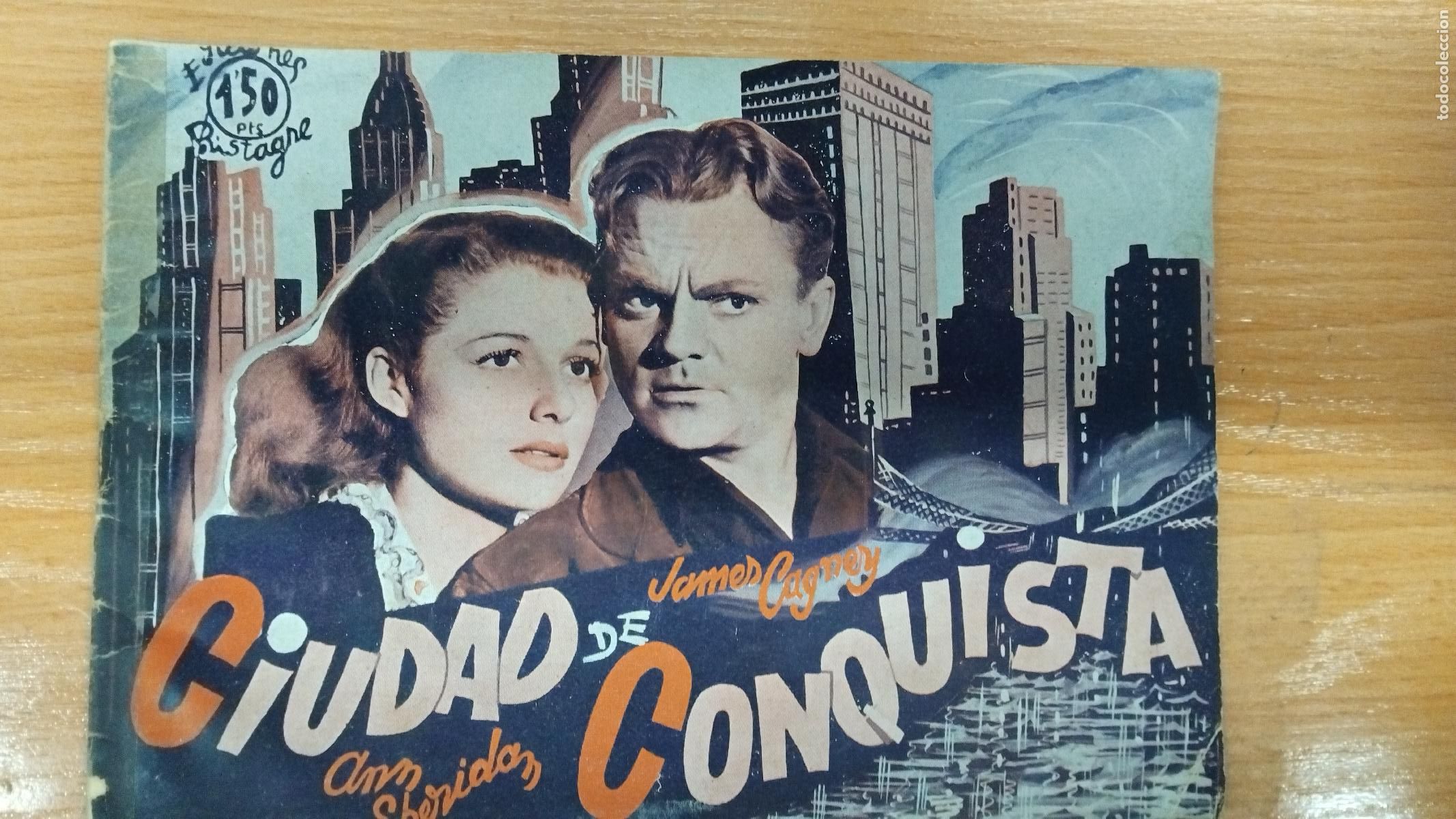 Cin&eacute;ma: CIUDAD DE CONQUISTA - ARGUMENTO Y 32 FOTOS DE LA PELICULA - BISTAGNE