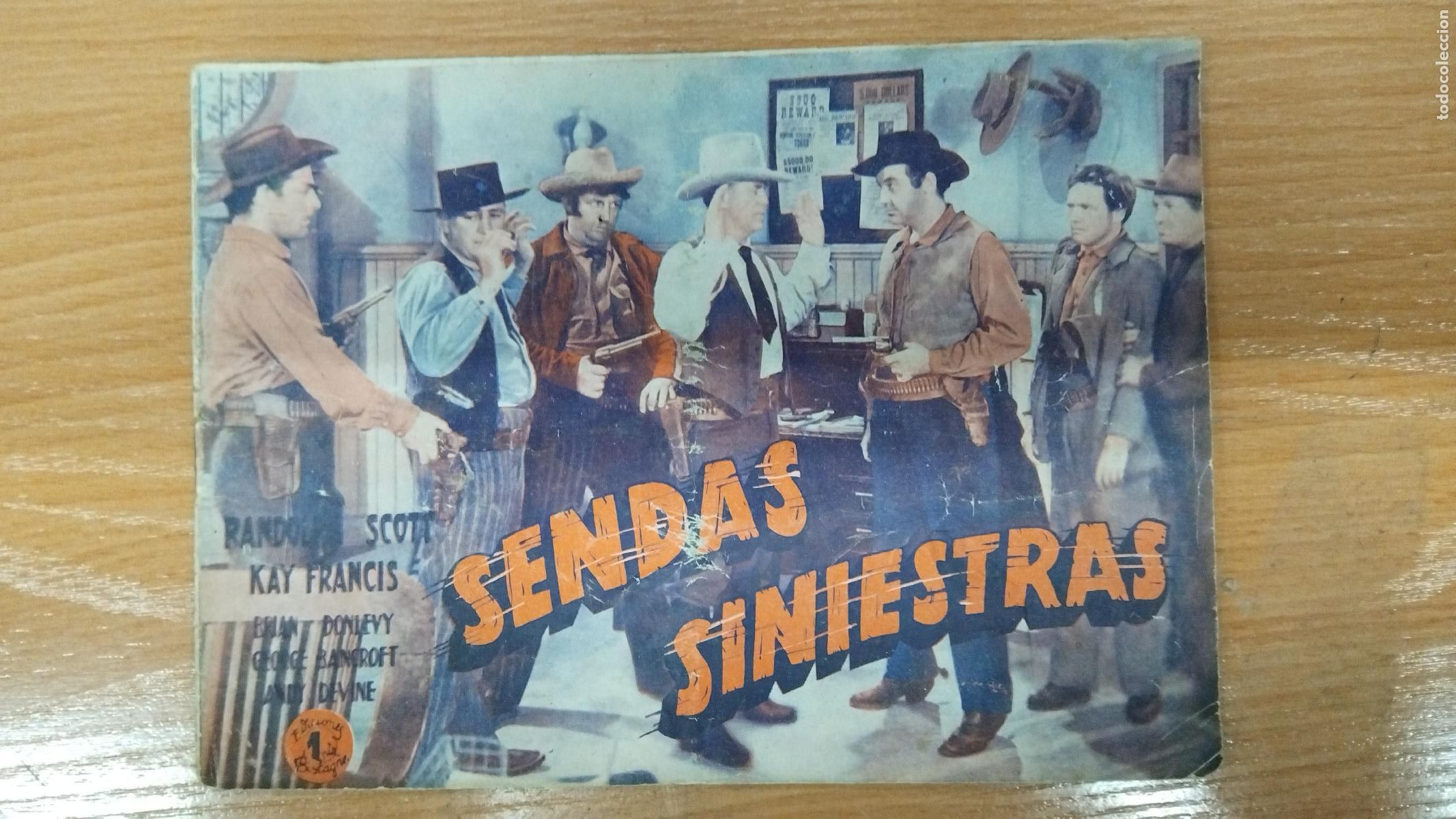 Cin&eacute;ma: SENDAS SINIESTRAS - ARGUMENTO Y 23 FOTOS DE LA PELICULA - BISTAGNE