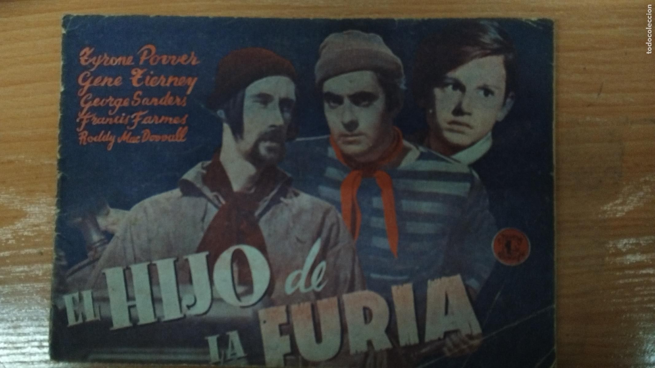 Cin&eacute;ma: HIJO DE LA FURIA - ARGUMENTO Y 32 FOTOS DE LA PELICULA - BISTAGNE