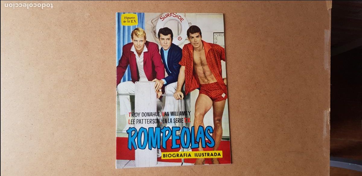 Cin&eacute;ma: FIGURAS DE LA TV - BIOGRAFIA ILUSTRADA - ROMPEOLAS 1963