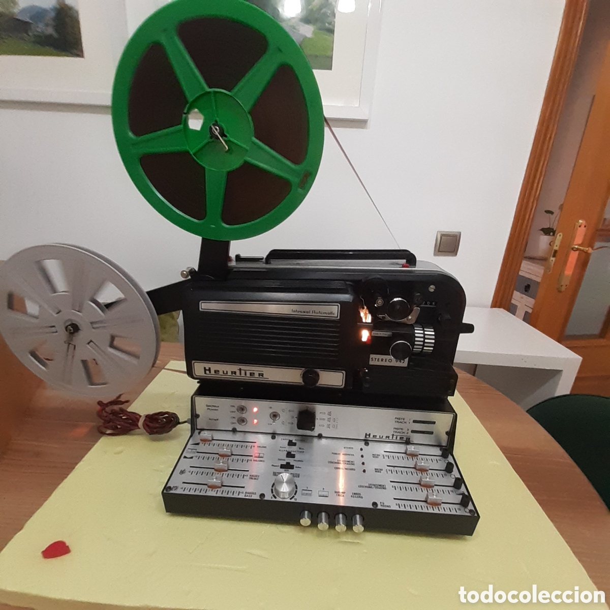 Cinema: Proyector super 8 Heutier Stereo 942