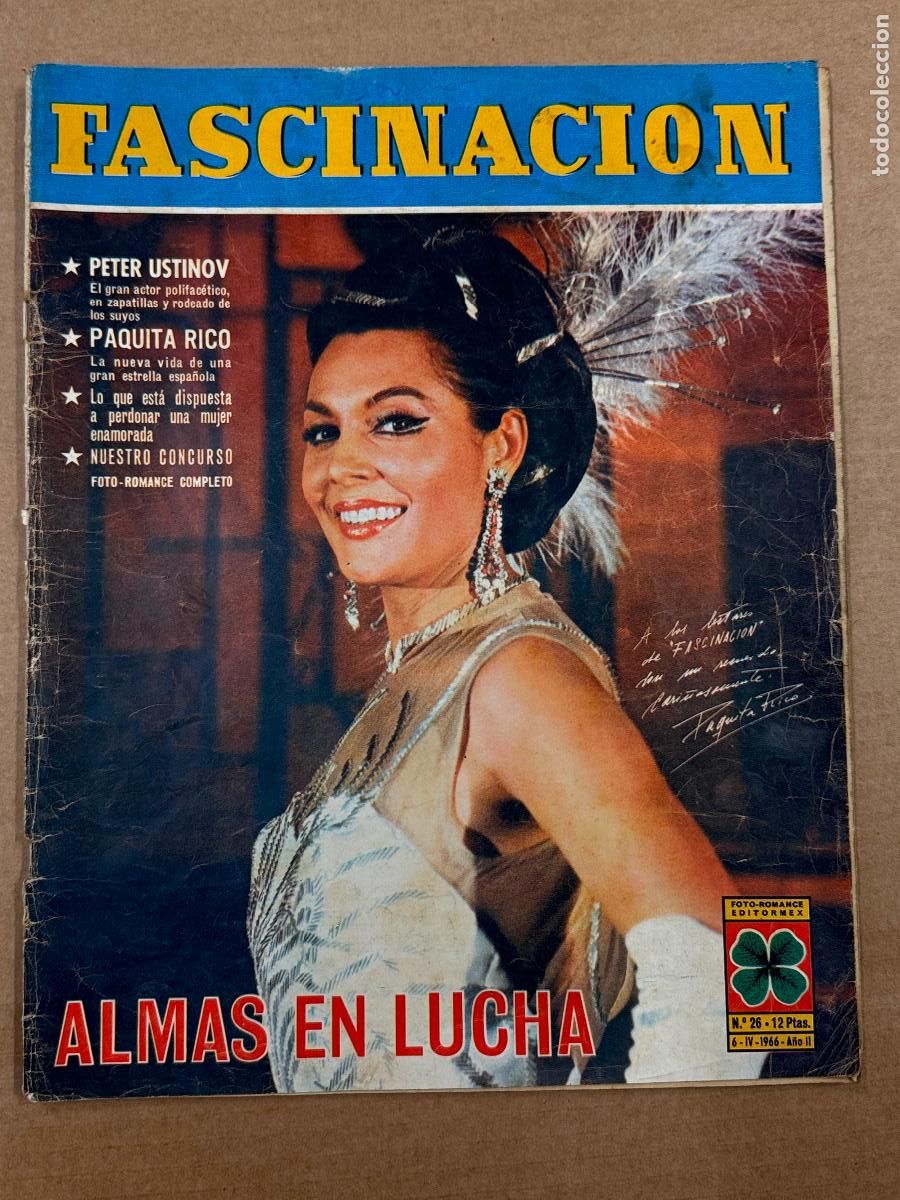 Cinema: FASCINACION. Curiosa FOTONOVELA a&ntilde;o 1966 num 26
