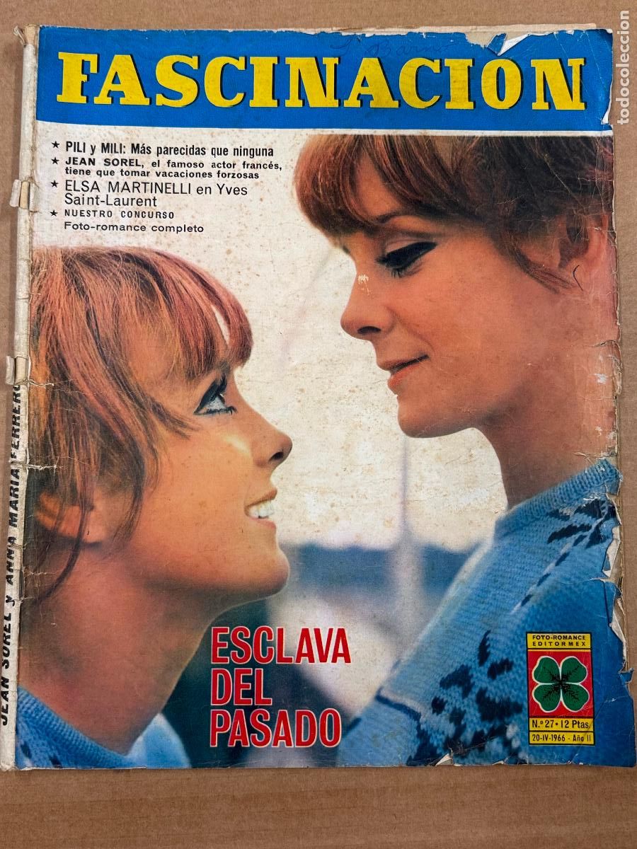 Cin&eacute;ma: FASCINACION. Curiosa FOTONOVELA a&ntilde;o 1966 num 27