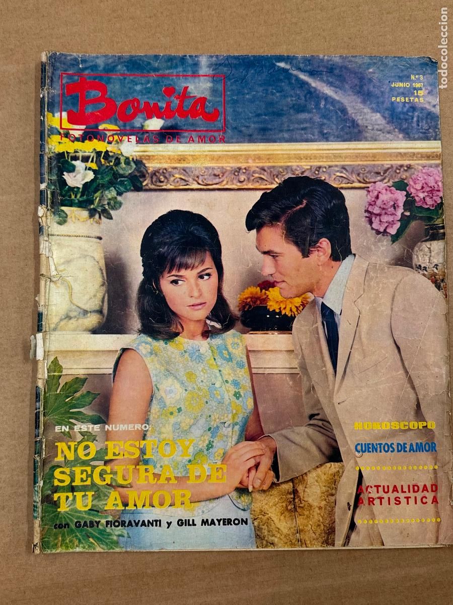 Kino: BONITA. Curiosa FOTONOVELA a&ntilde;o 1967 num 3