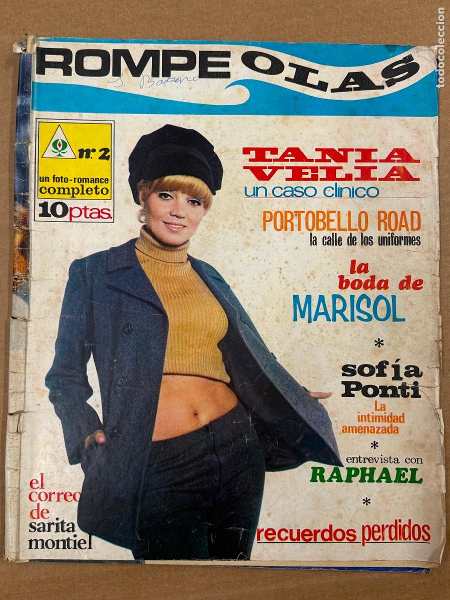 Kino: ROMPEOLAS. Curiosa FOTONOVELA a&ntilde;o 1967 num 2