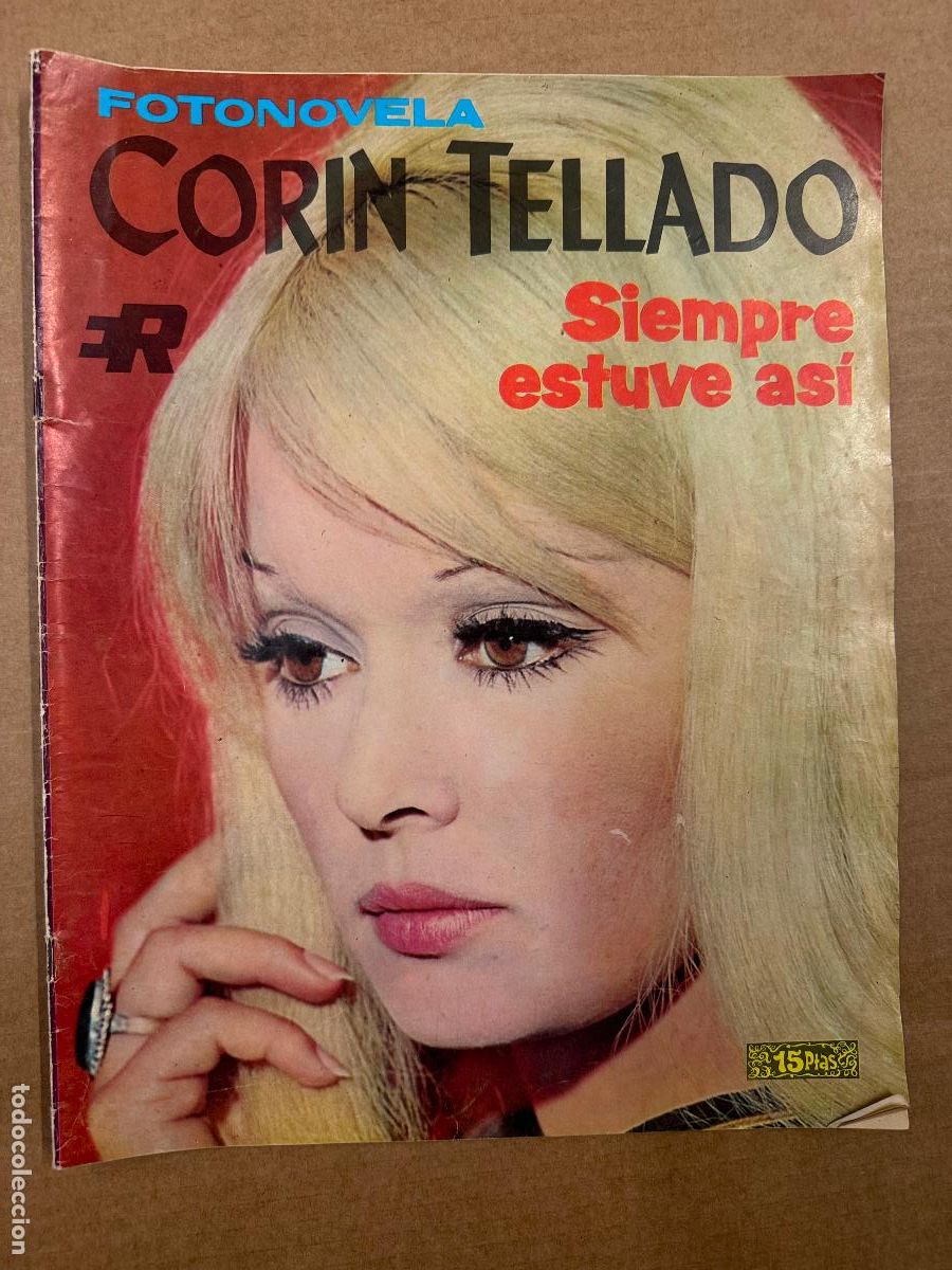 Cinema: CORIN TELLADO. Curiosa FOTONOVELA a&ntilde;o 1968 num 66