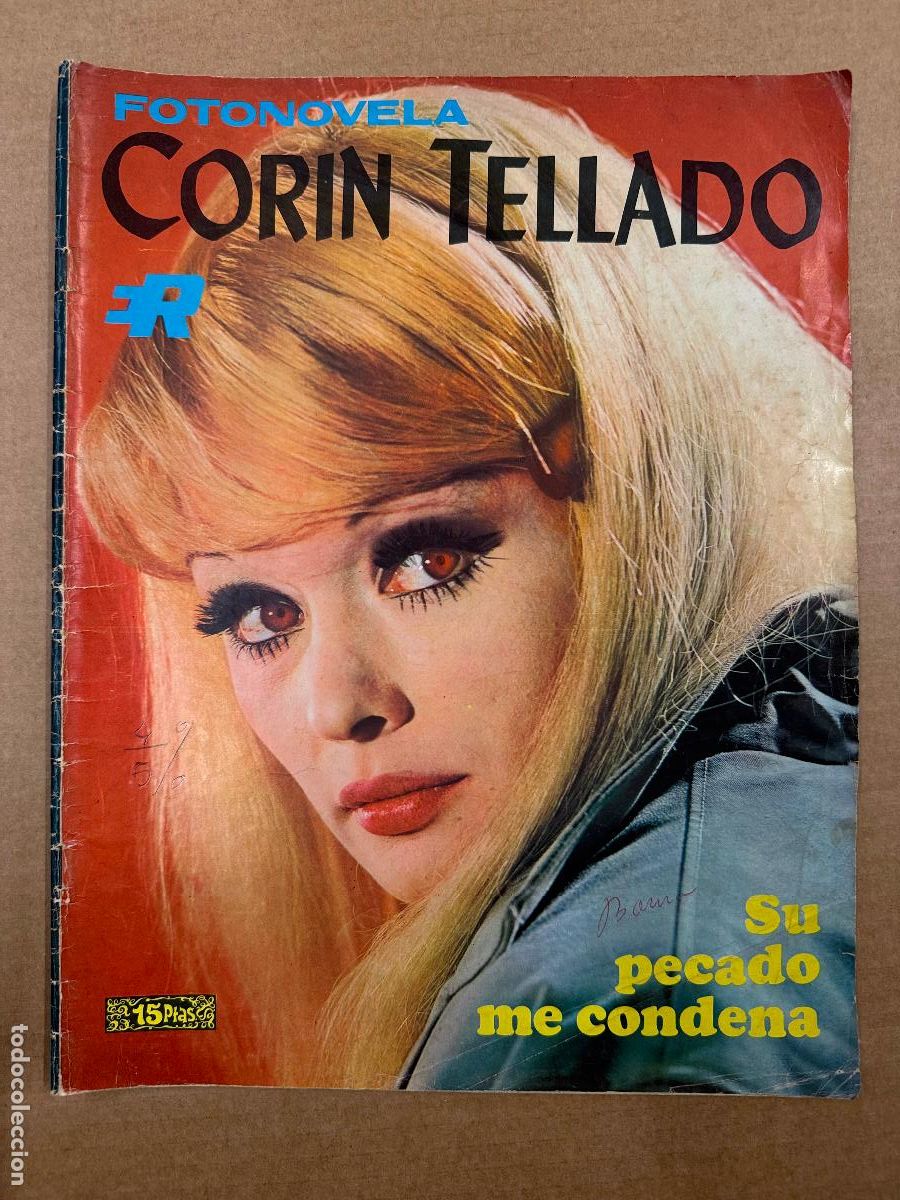 Cinema: CORIN TELLADO. Curiosa FOTONOVELA a&ntilde;o 1968 num 76