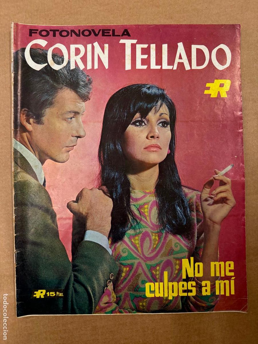 Cinema: CORIN TELLADO. Curiosa FOTONOVELA a&ntilde;o 1968 num 56