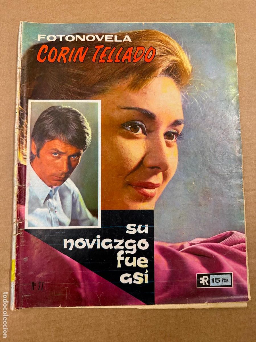 Cine: CORIN TELLADO. Curiosa FOTONOVELA a&ntilde;o 1968 num 27