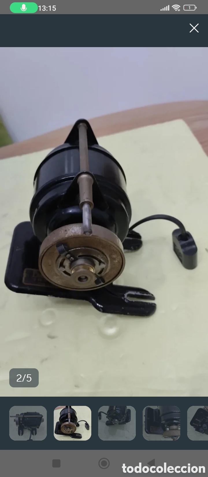 Cinema: Motor para pate baby 9.5 mil&iacute;metros