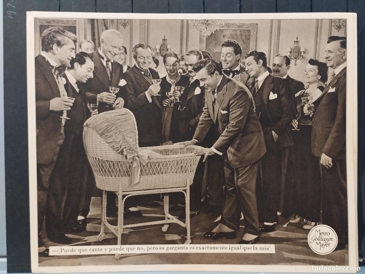 Cinema: FOTO-FILM. TAMA&Ntilde;O 19X24 CM. EL GRAN CARUSO. MARIO LANZA