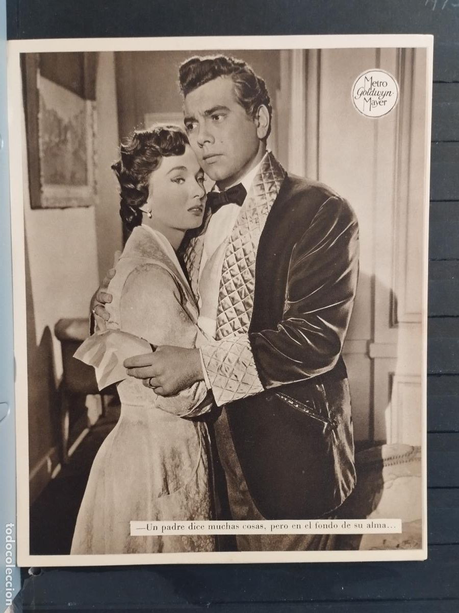 Cinema: FOTO-FILM. TAMA&Ntilde;O 19X24 CM. EL GRAN CARUSO. MARIO LANZA Y ANN BLYTH