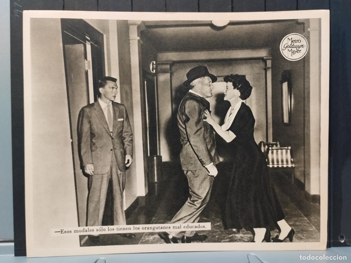 Cin&eacute;ma: FOTO-FILM. TAMA&Ntilde;O 19X24 CM. LA COSTILLA DE ADAN. KATHERINE HEPBURN. SPENCER TRACY.