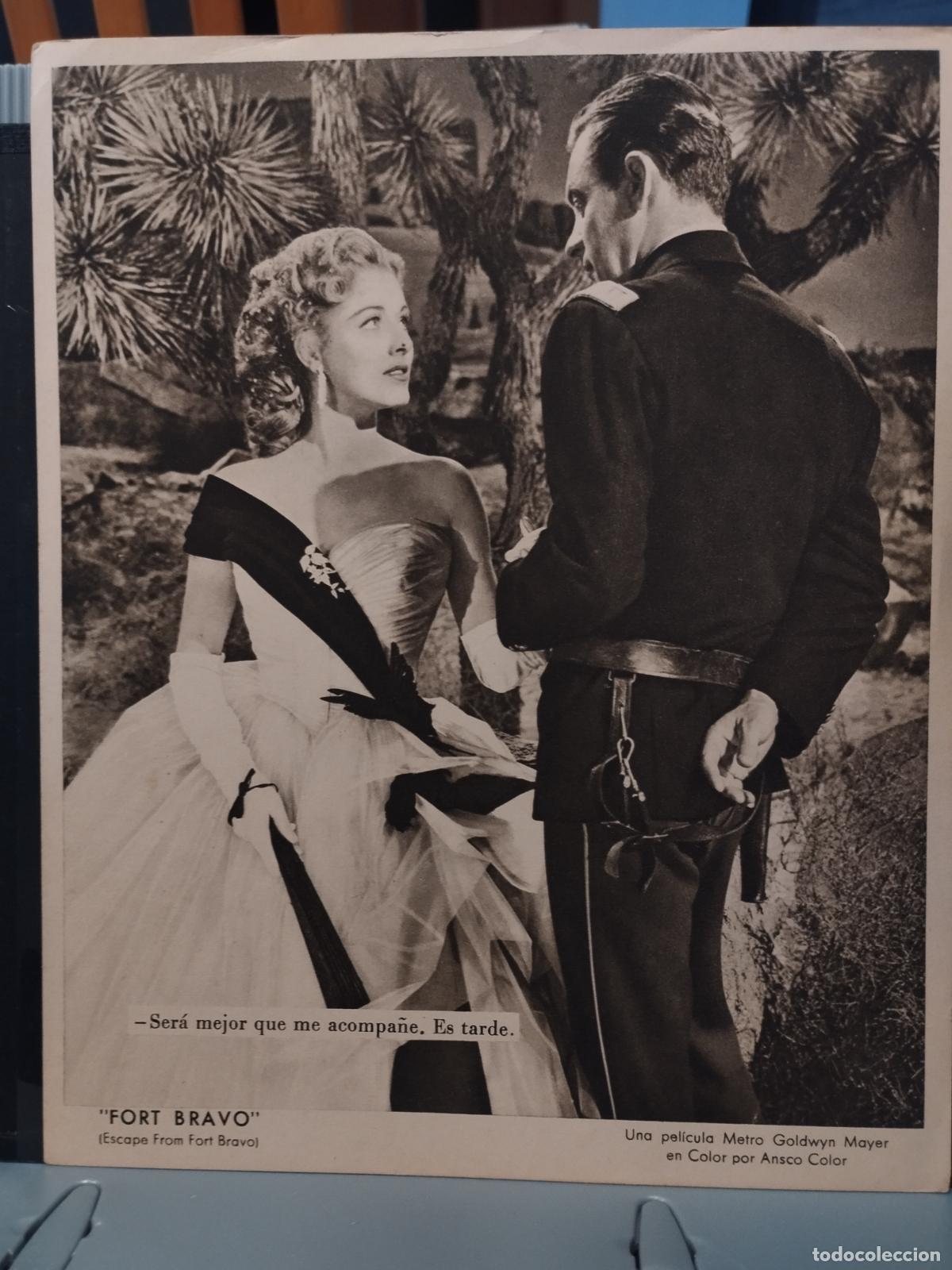 Cinema: FOTO-FILM. TAMA&Ntilde;O 19X24 CM. RIO BRAVO. WILLIAM HOLDEN. ELEANOR PARKER.