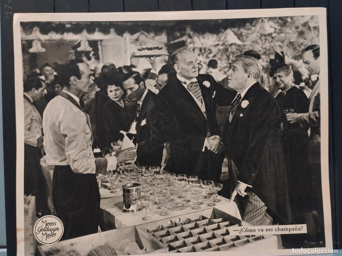 Cinema: FOTO-FILM. TAMA&Ntilde;O 19X24 CM. EL PADRE DE LA NOVIA. SPENCER TRACY. ELIZABETH TAYLOR.