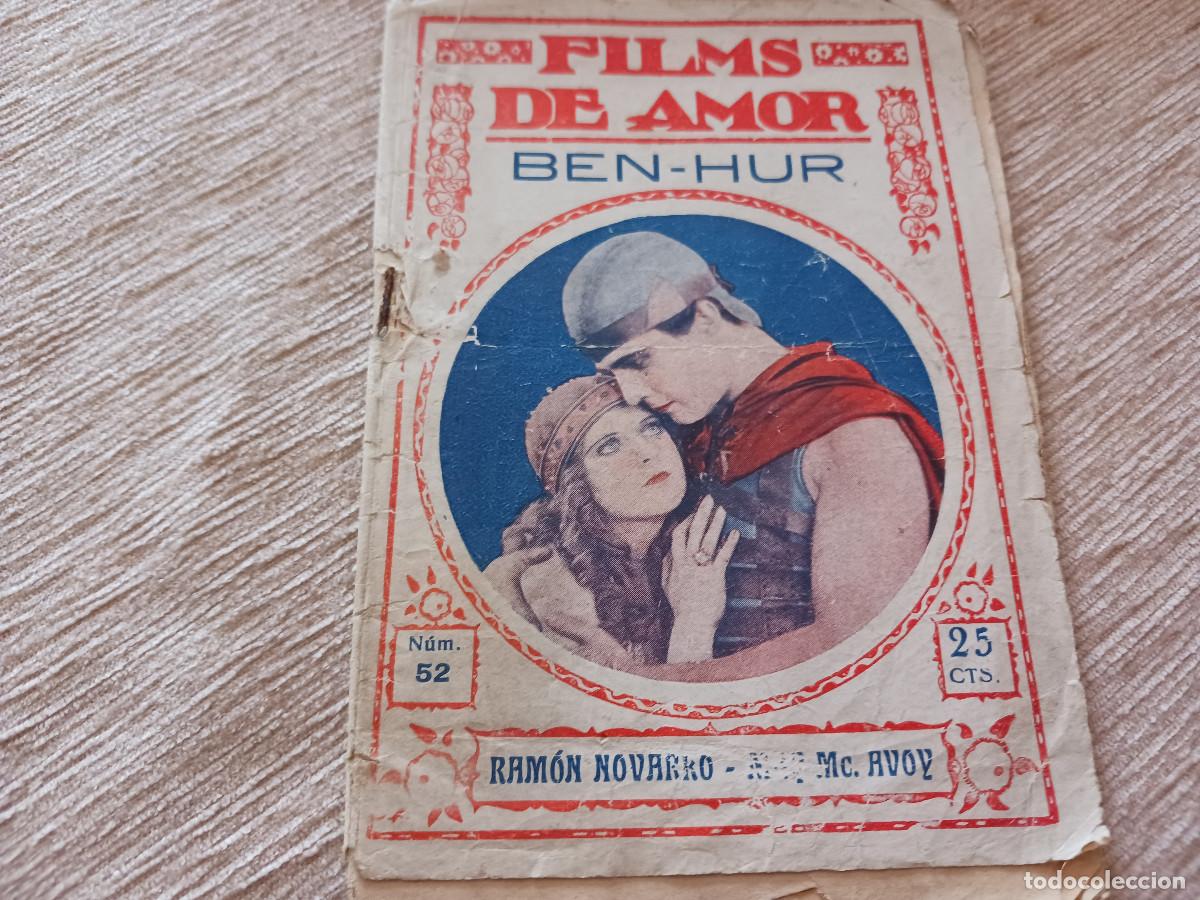 Cine: films de amor, n&ordm; 52, BEN HUR, ramon novarro, may mac avoy NOVELA CON FOTOS