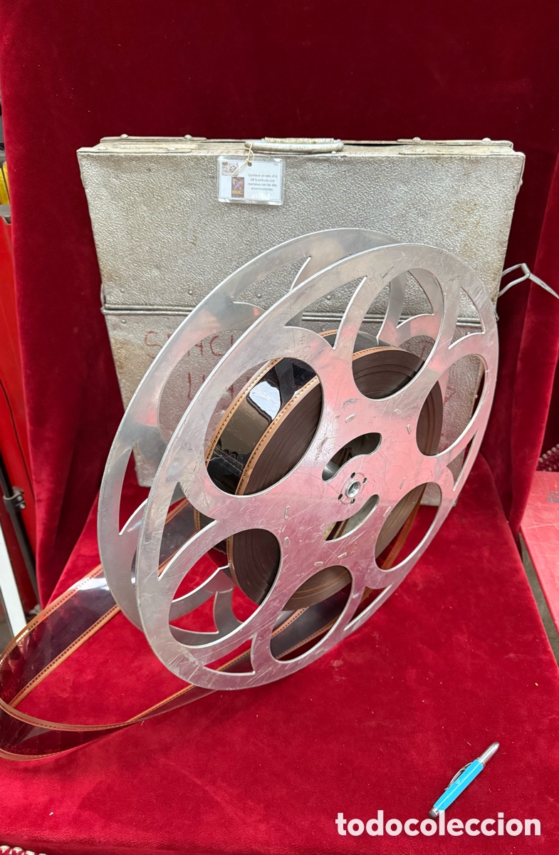 Cine: Antiguo y muy gran rollo de pelicula de cine!