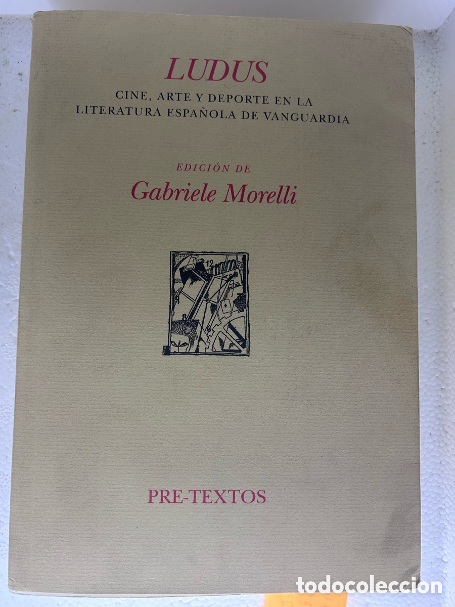 Cine: Ludus. Gabriel Morelli. Pre textos. A&ntilde;o 2000, 496 p&aacute;ginas