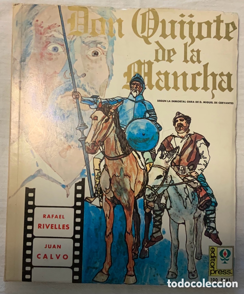 Cine: Don Quijote de la Mancha - fotonovela de la pel&iacute;cula de Rafa Rivelles