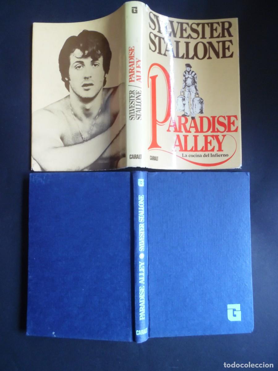 Cine: Sylvester Stallone. Primera edici&oacute;n de su novela Paradise Alley. La cocina del infierno. Tapa dura.