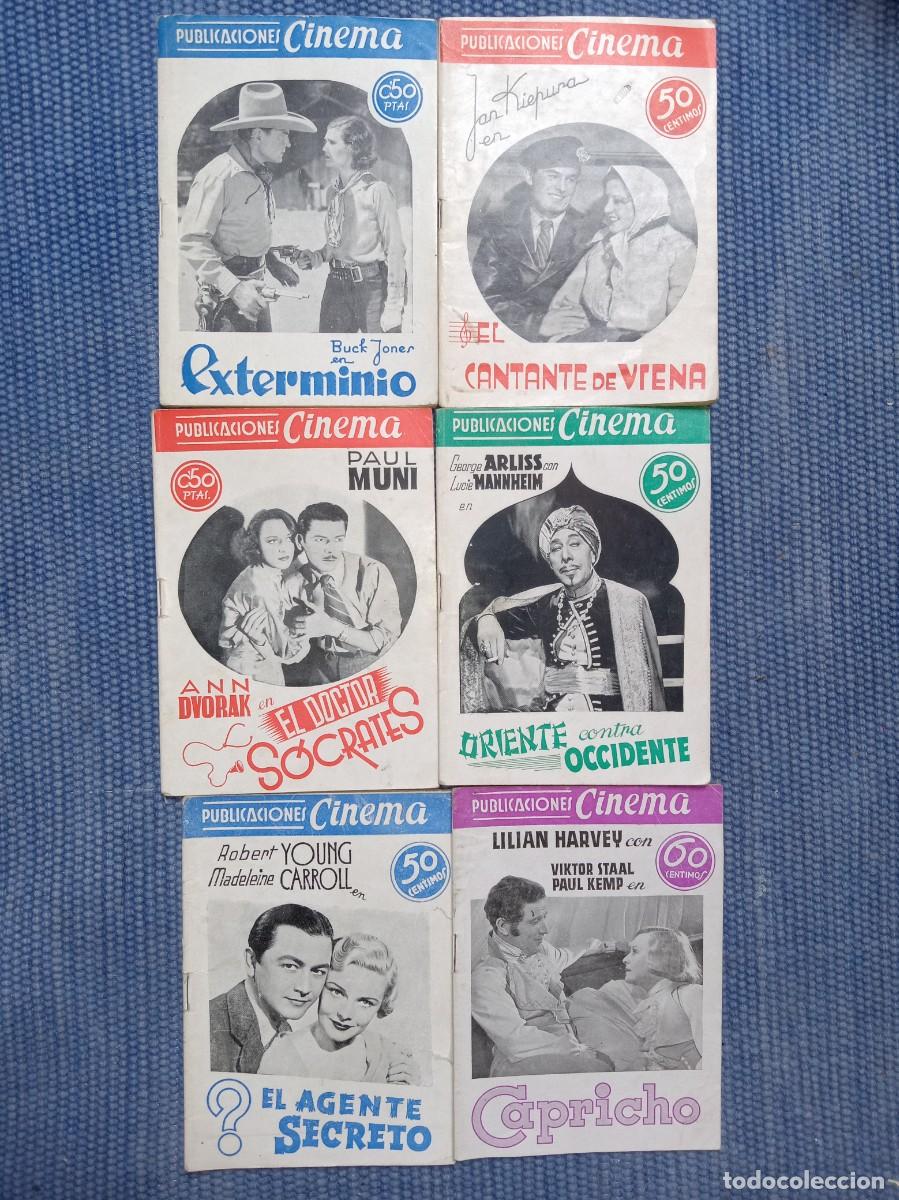 Cine: 14 PUBLICACINES CINEMA ANN DVORAK, BUCK JONES, LILIAN HARVEY, CLARK GABLE