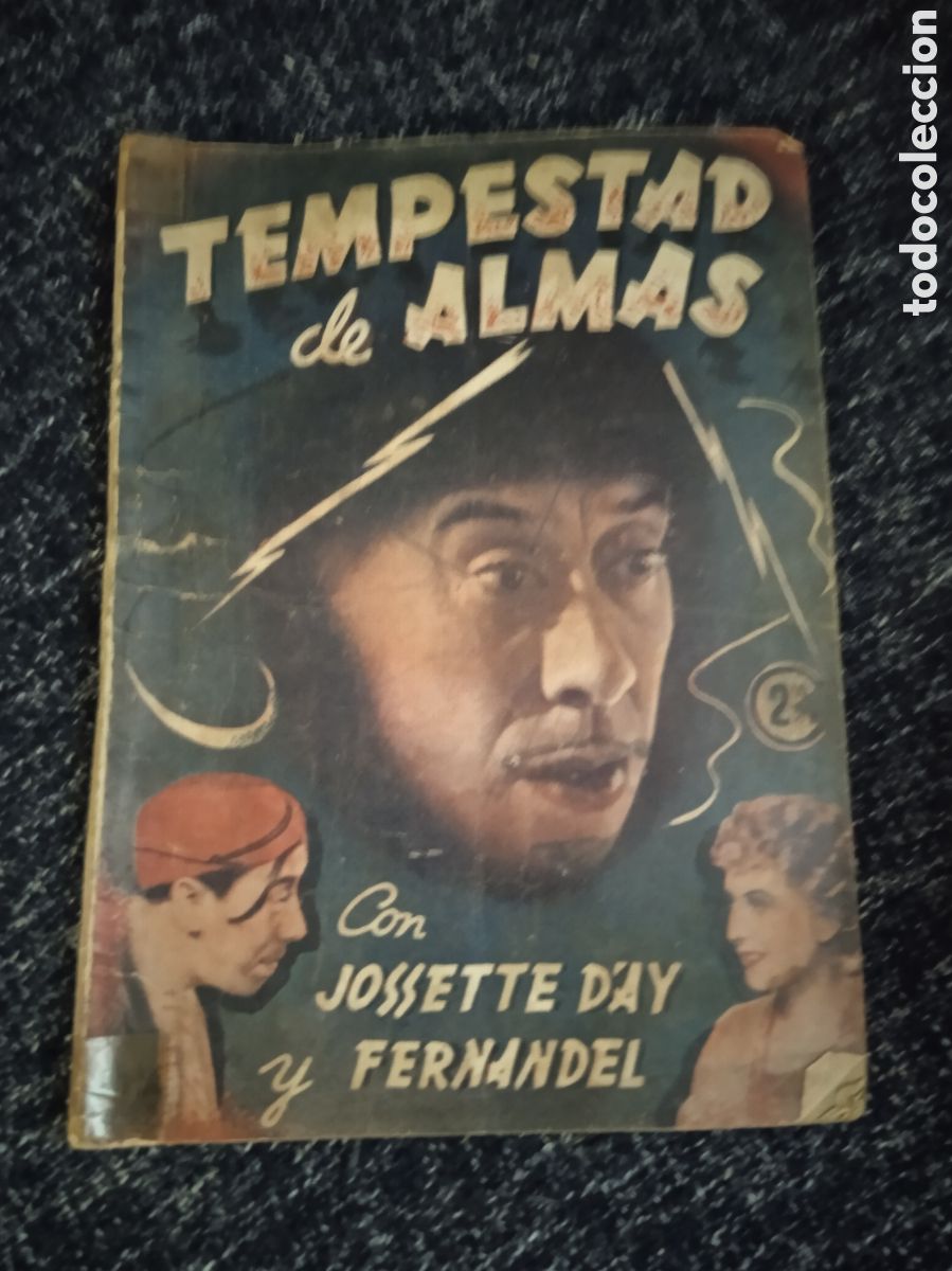 Cine: TEMPESTAD DE ALMAS -CON Fernandel - Josette Day