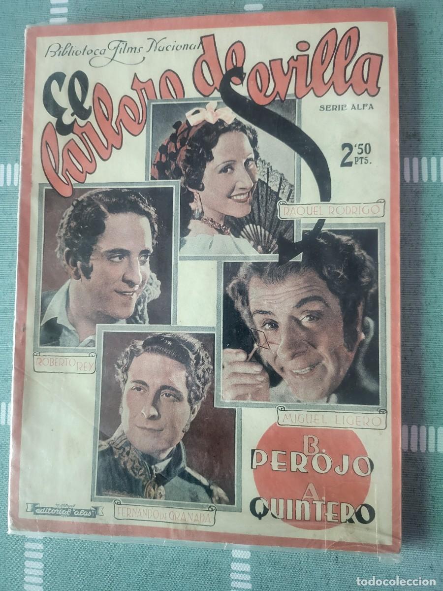 Cine: Estrellita Castro libreto de la pel&iacute;cula El barbero de Sevilla editorial Alas...