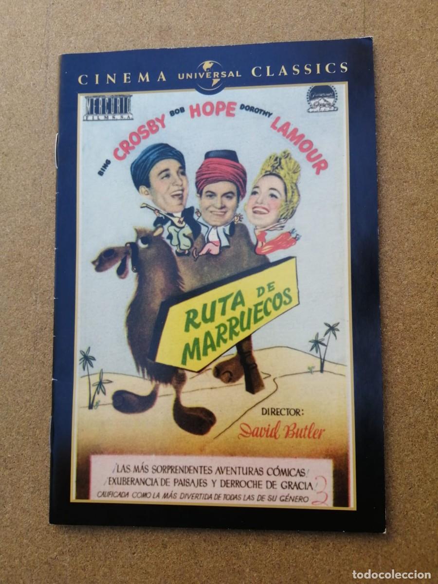 Cine: LIBRETO DVD. RUTA DE MARRUECOS (BOB HOPE - BING CROSBY - DOROTHY LAMOUR)