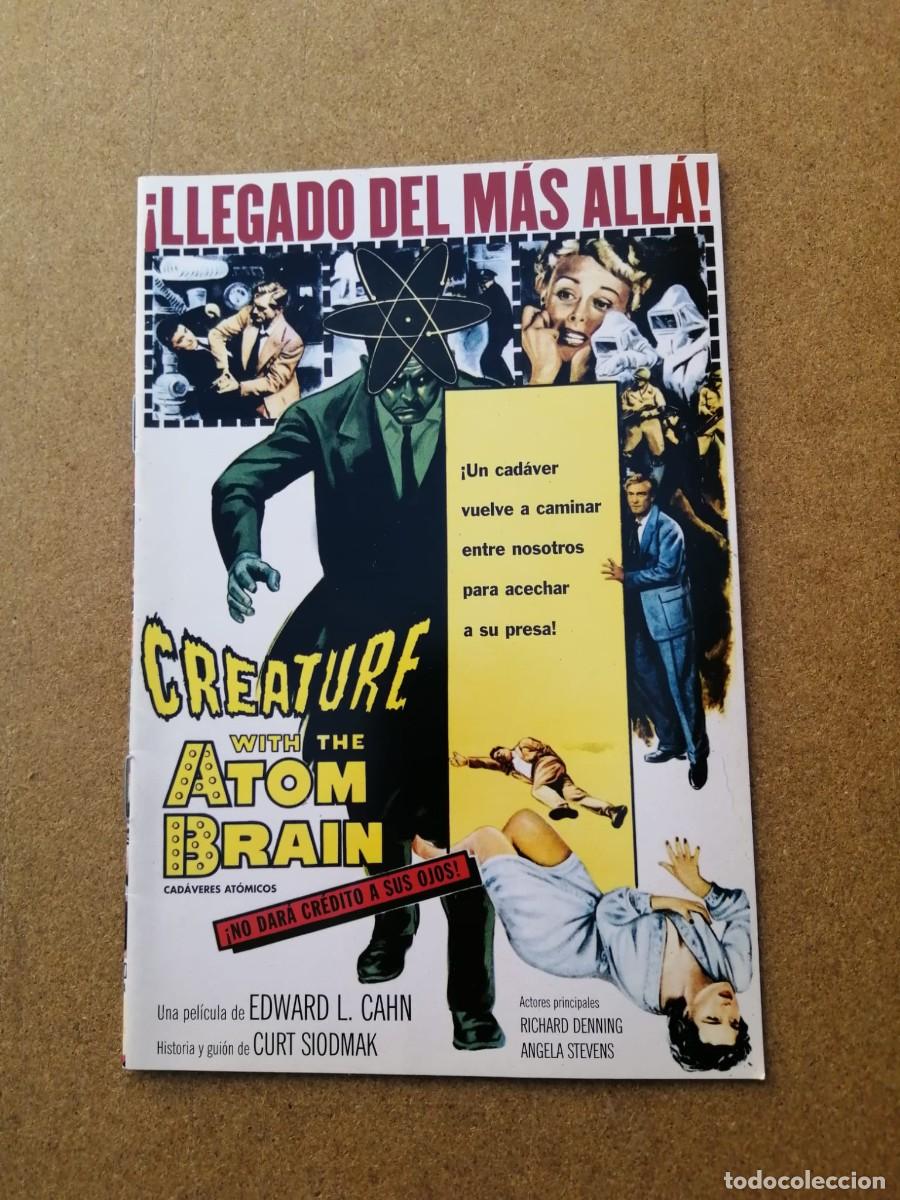 Cine: LIBRETO DVD. CREATURE WITH THE ATOM BRAIN (RICHARD DENNING - ANGELA STEVENS)