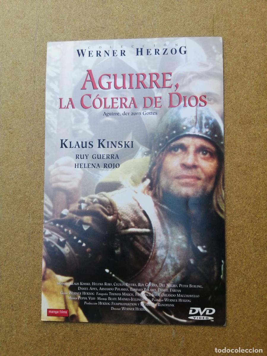 Cine: LIBRETO DVD. AGUIRRE LA COLERA DE DIOS (KLAUS KINSKI - WERNER HERZOG)