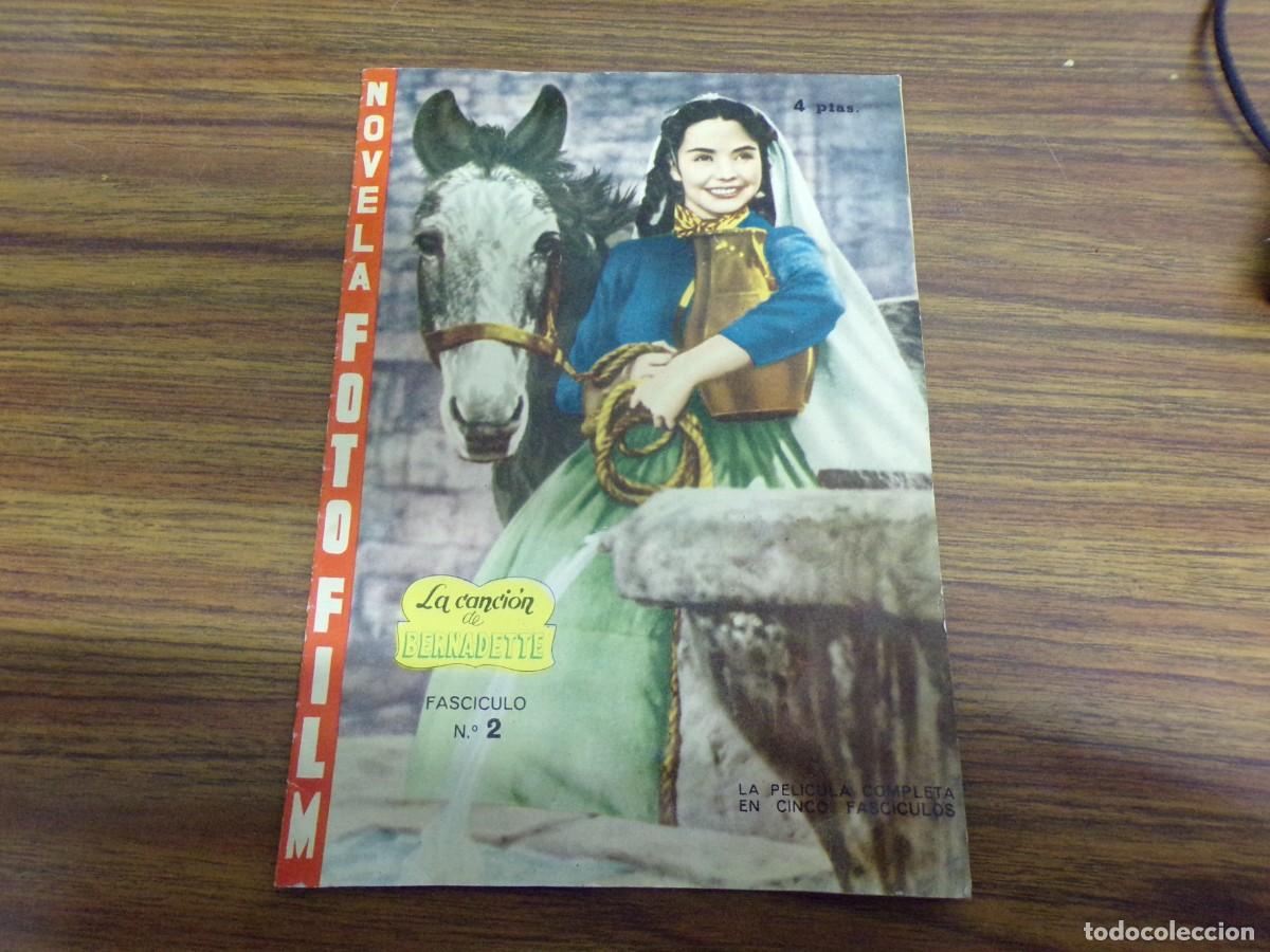 Cin&eacute;ma: ESTAMOS LIQUIDANDO. novela fotofilm la canci&oacute;n de bernadette. fasciculo n&ordm; 2. 1958