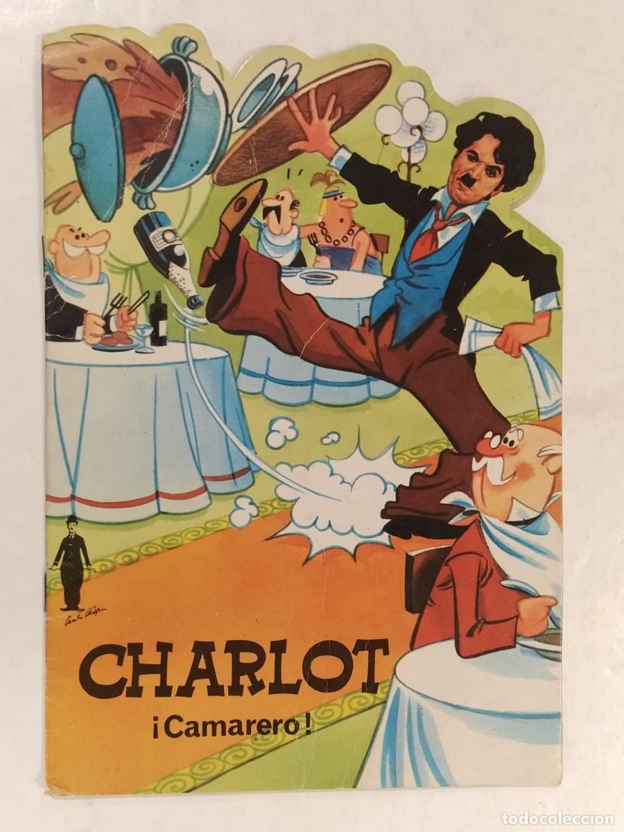 Cine: CHAPLIN - CHARLOT CAMARERO - CUENTO TROQUELADO - A&Ntilde;O 1974 - CINE -VER FOTOS-(K-15.375)