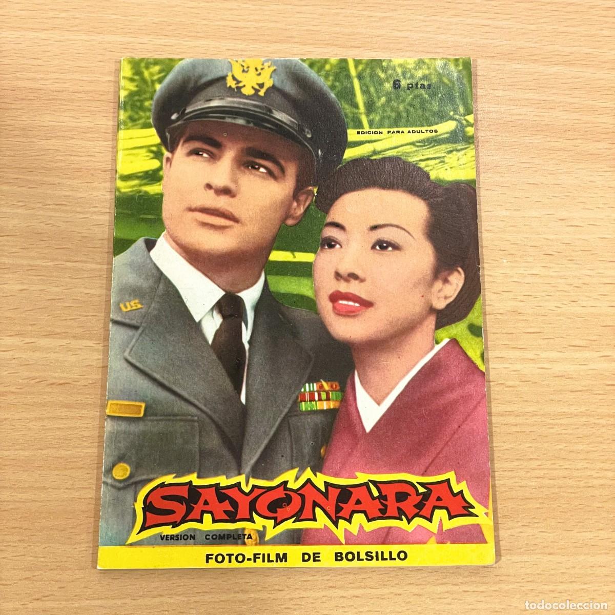 Cine: REVISTA FOTO-FILM DE BOLSILLO n&ordm; 3 DE LA PEL&Iacute;CULA SAYONARA. FOTOFILM EDICIONES MANDOLINA, 1959