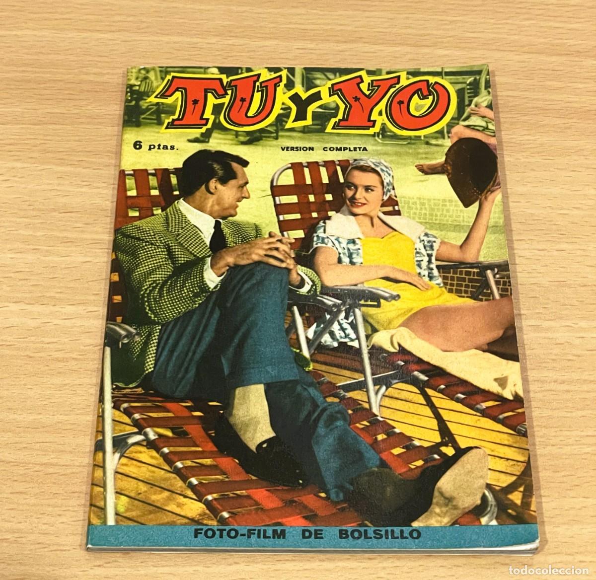 Cine: REVISTA FOTO-FILM DE BOLSILLO n&ordm; 5 DE LA PEL&Iacute;CULA T&Uacute; Y YO. FOTOFILM EDICIONES MANDOLINA, 1959