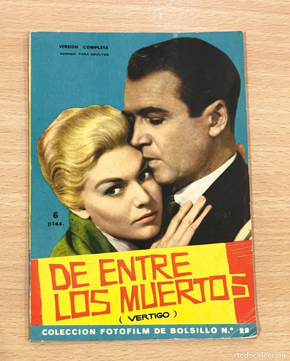 Cine: REVISTA FOTO-FILM DE BOLSILLO n&ordm; 22 - PEL&Iacute;CULA V&Eacute;RTIGO / DE ENTRE LOS MUERTOS. FOTOFILM MANDOLINA