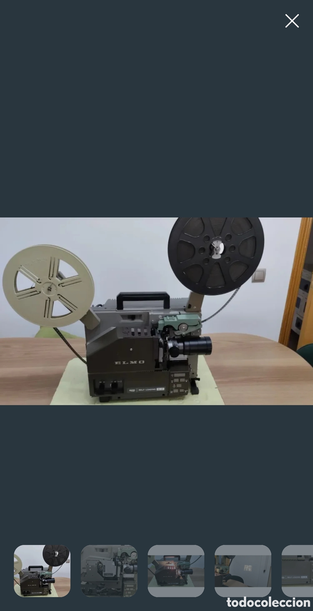 Cine: Proyector 16 mm Elmo AL optico y magnetico